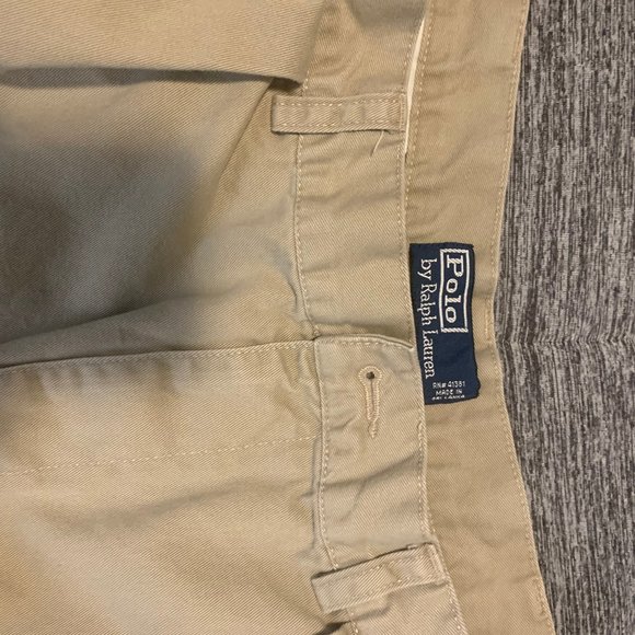 Men's Classic Chino Polo Shorts - Size 35 - Picture 2 of 3